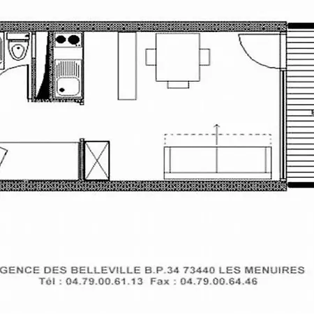 아파트 Dorons - Renove - Centre Station - Balcon Mae-1904 생마르탱 드 벨빌